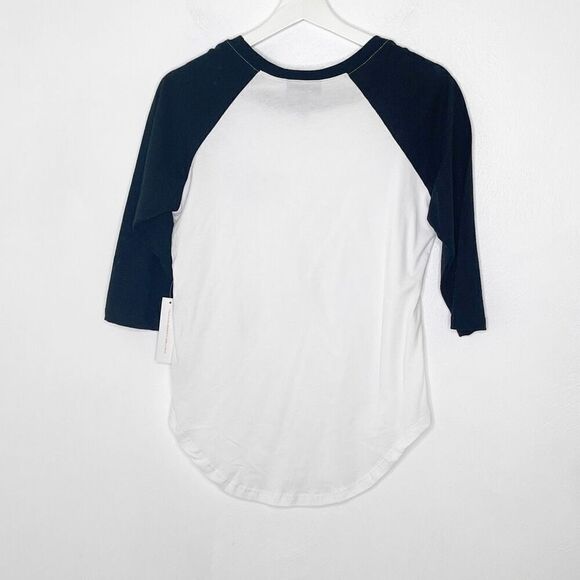 Modcloth "They/Them" reglan baseball three quarter length sleeve tee shirt - Uni - Picture 2 of 5